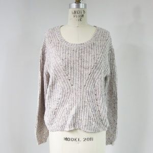 Cut 25 Yigal Azrouël Sweater Sz L Beige